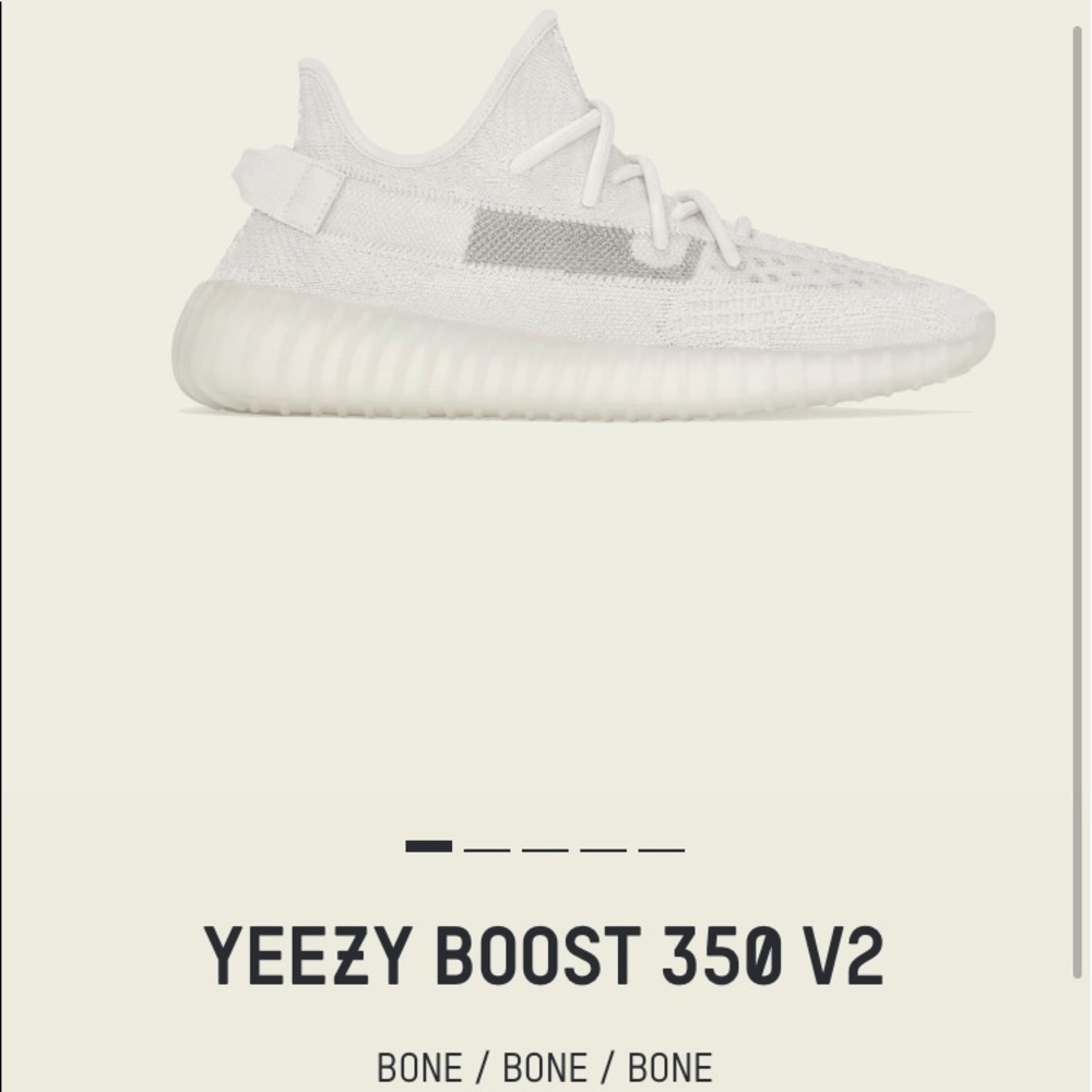 ❌SOLD❌Adidas Yeezy 350 V2. BONE. SZ 11. DS!